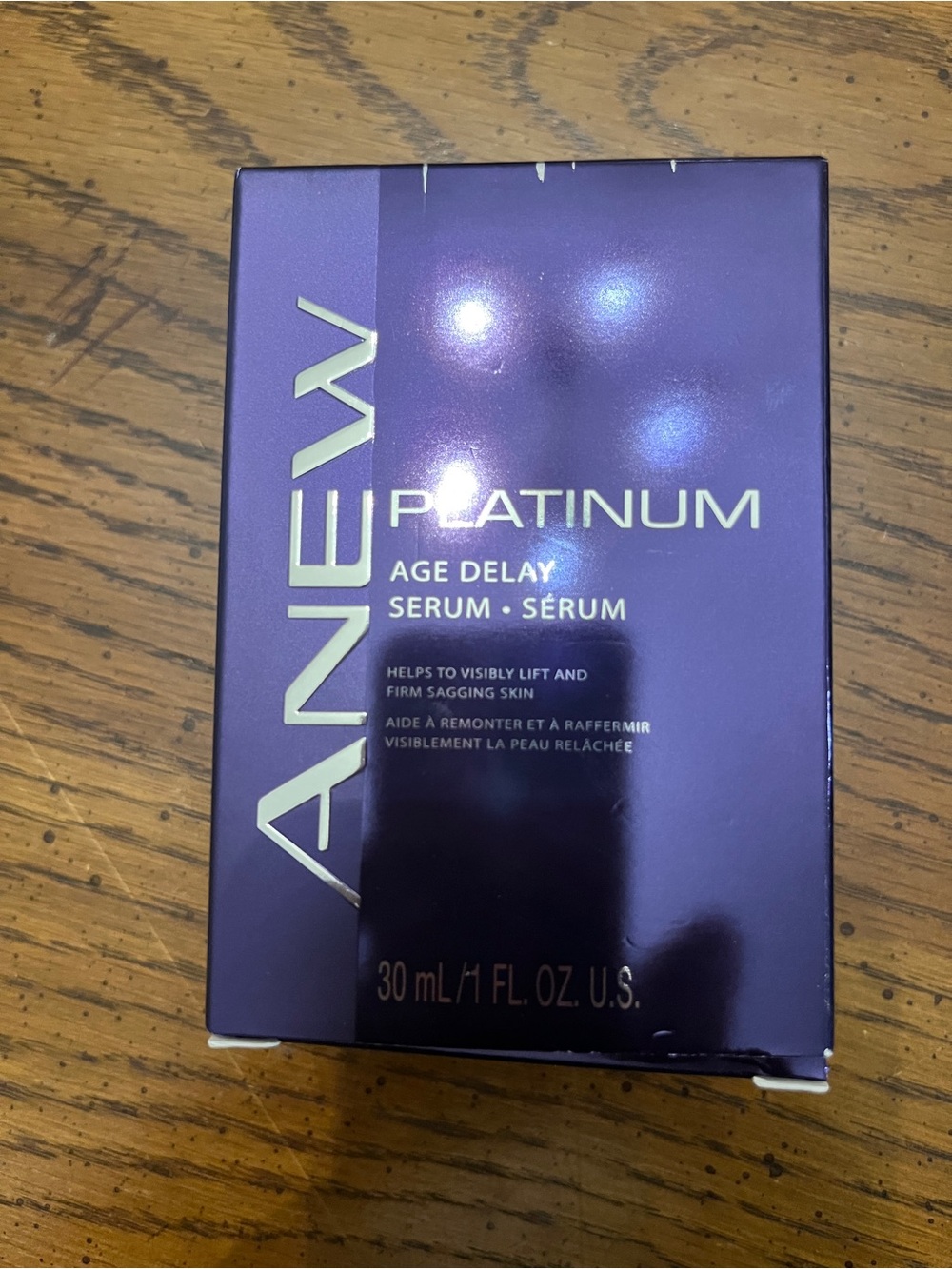 Avon Anew Platinum Age Delay Serum, 30 mL (1 fl. oz.), new in package